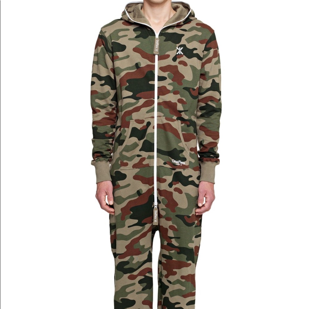 Onepiece Norwegian onesie unisex L camo green